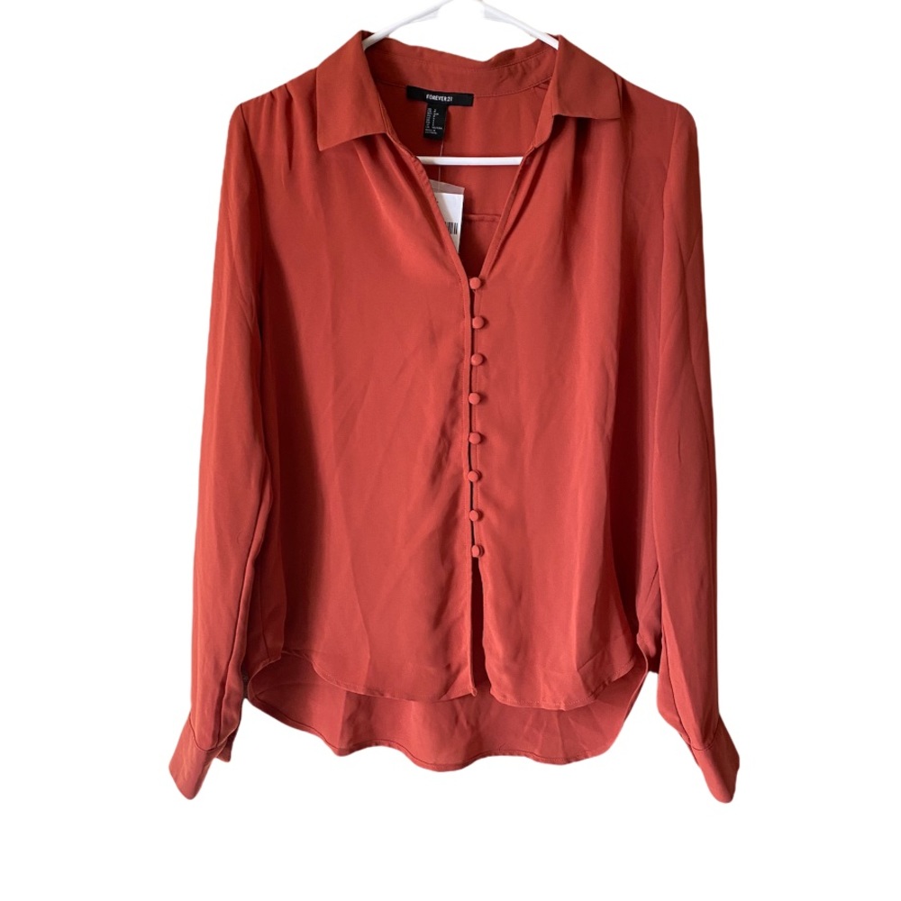 Rust Blouse 🍂
